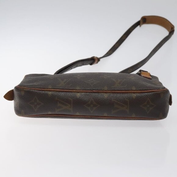 Authentic LOUIS VUITTON Monogram Marly Bandouliere Shoulder Bag M51828 LV - Picture 12 of 16